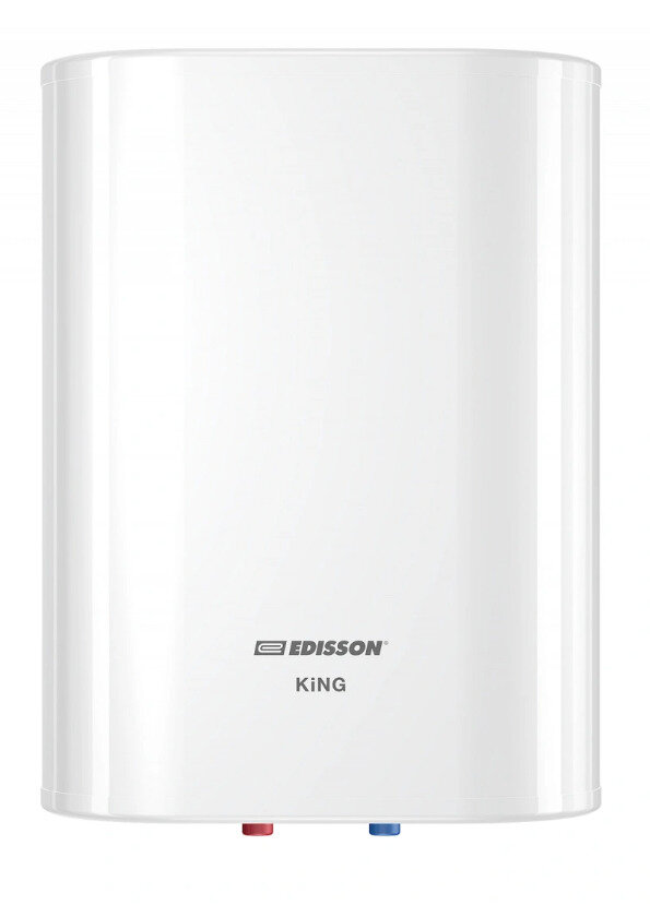 Водонагреватель накопительный электрический EDISSON KING 30 V, белый
