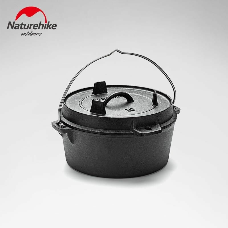Naturehike Outdoor Camping Pot - Чугунная голландская печь