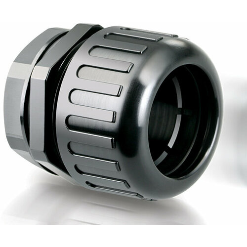 Муфта вводная N-FN2103-15B AVC для пластиковых гофрированных труб диаметром 16 мм, цвет черный