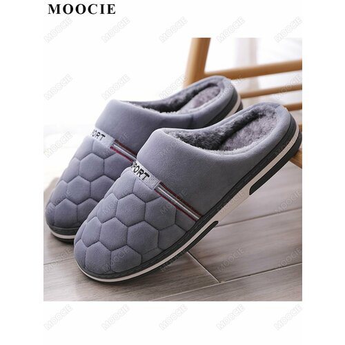 фото Тапочки moocie, размер 48-49eu, серый