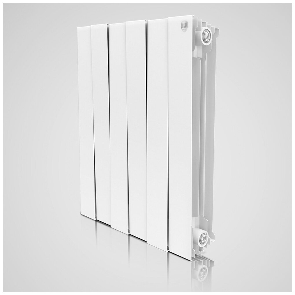 Радиатор биметал. ROYAL THERMO PianoForte 500 new/Bianco Traffico - 4 секц