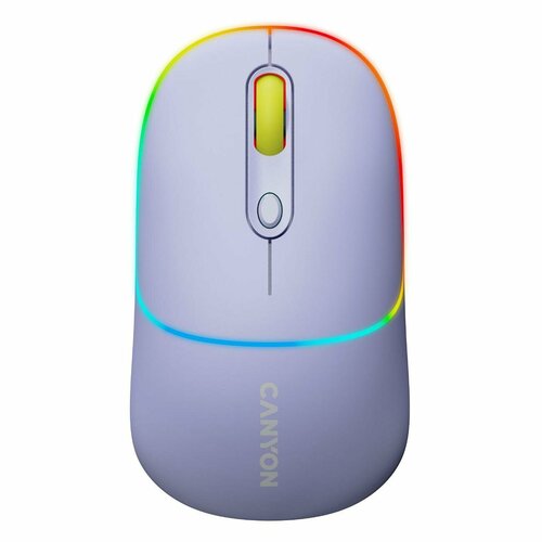 Мышь беспроводная Canyon MW-21 CNS-CMSW22ML фиолетовый, сиреневый