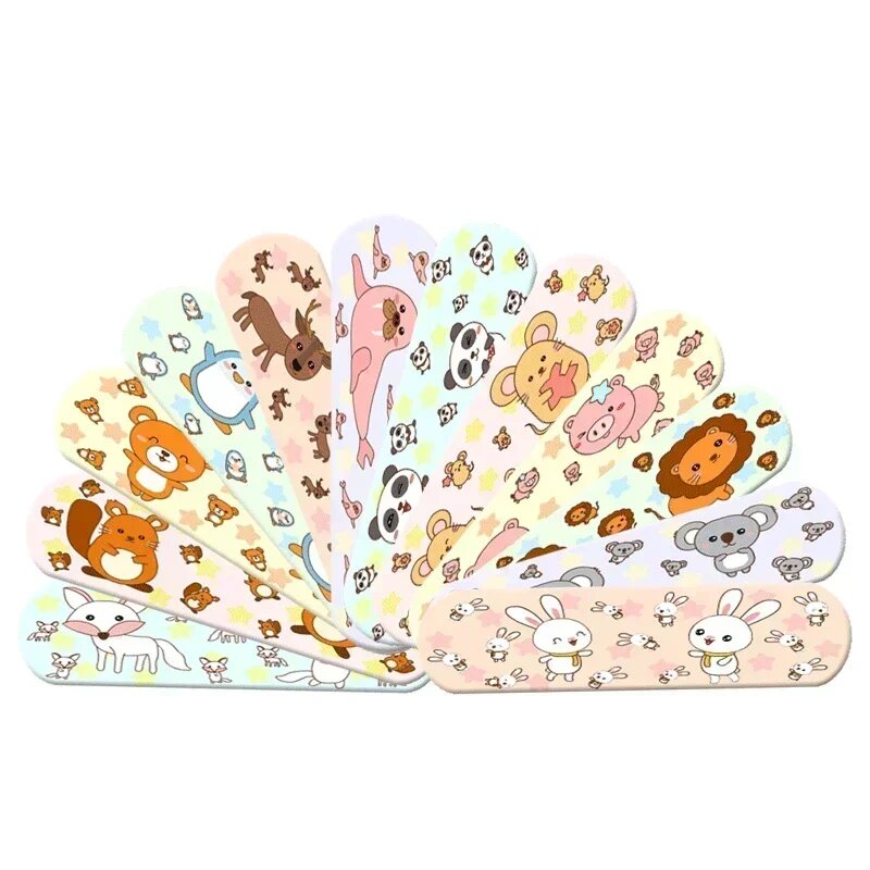 Изображение Детские водостойкие пластыри Cartoon 120 шт, Carton 4, 30 pcs