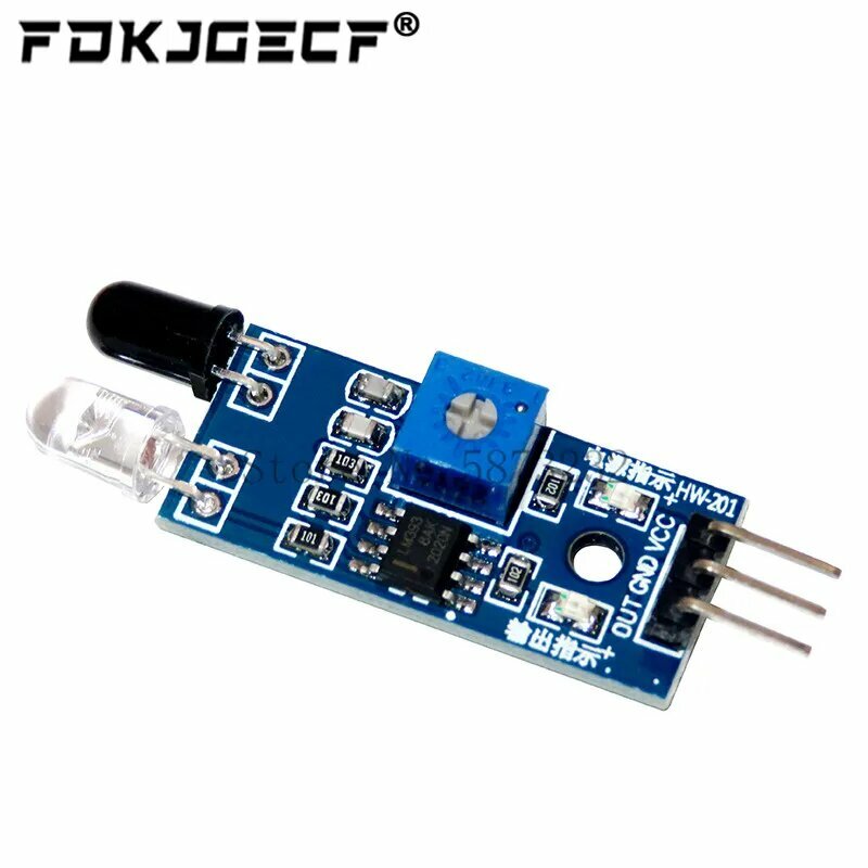 ИК сенсор обхода препятствий FDKJGECF IR Infrared Obstacle Avoidance Sensor