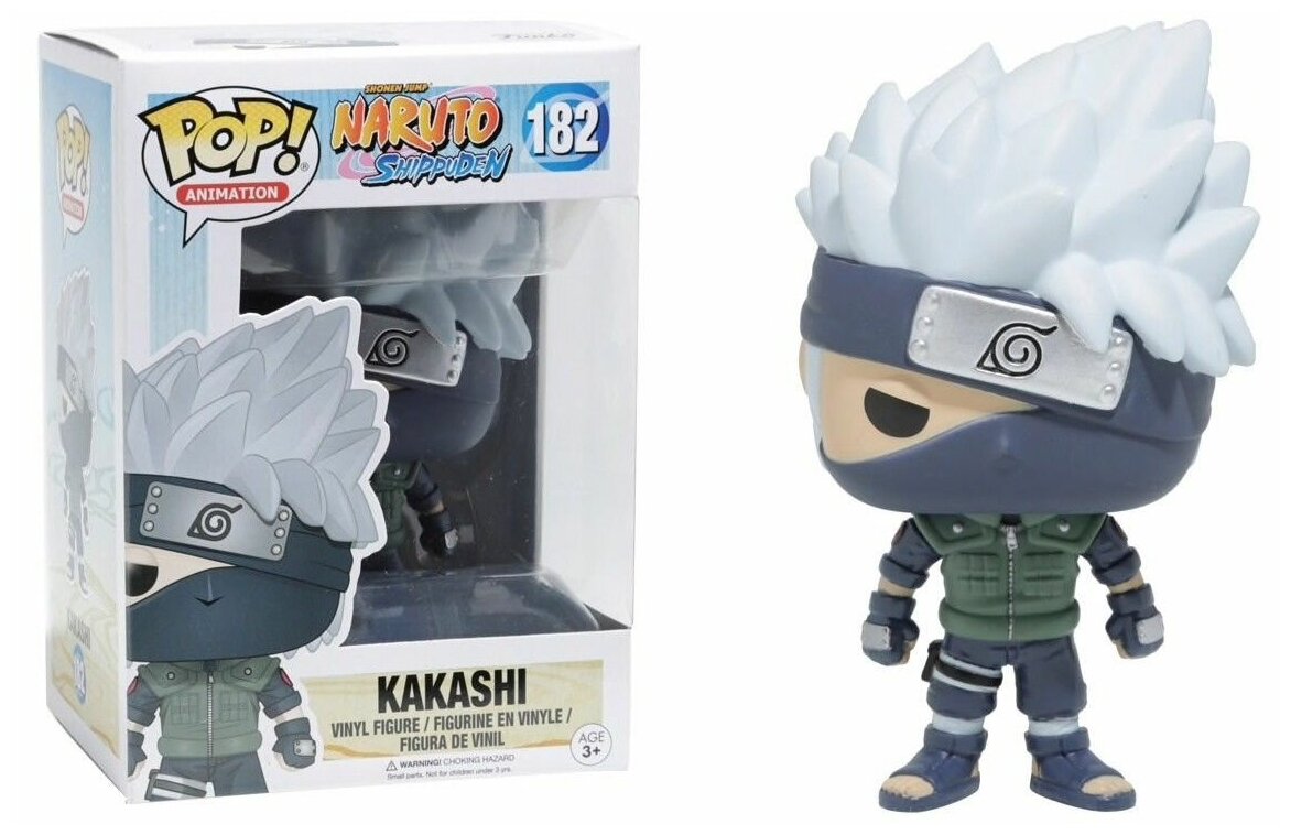 Фигурка Funko POP! Naruto Shippuden: Kakashi 12450 (182) Какаши Хатаке — фото 1