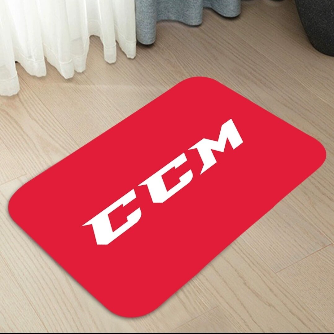 Коврик хоккейный CCM 40Х60 (см) красный