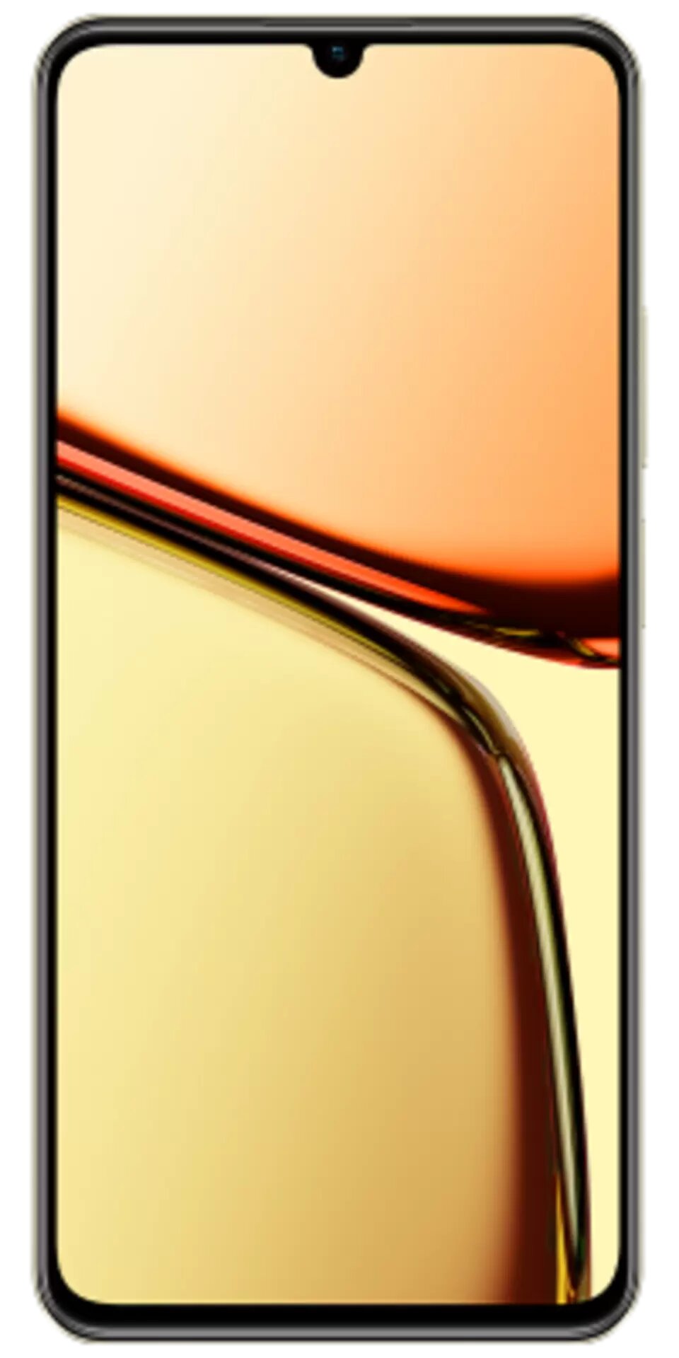 Смартфон realme C61, 6/128ГБ, IPS 90Гц, экран 6.75", золотой — фото 1