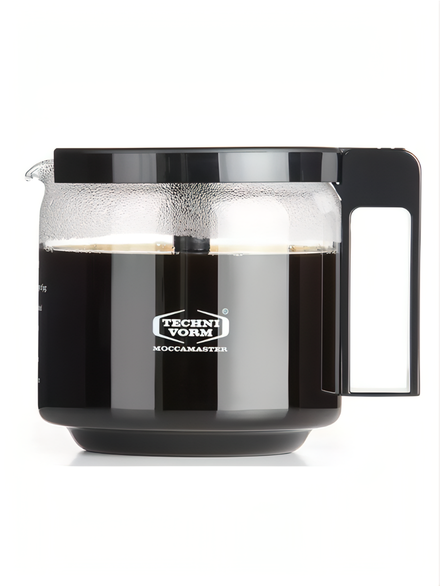 Стеклянный кувшин Moccamaster, для кофе, чая, 1.25л, бесцветный, с крышкой