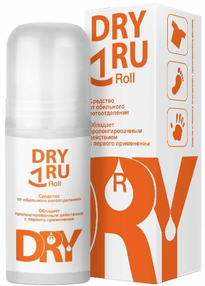 Дезодорант ДрайРу Roll, ролик, 50 мл
