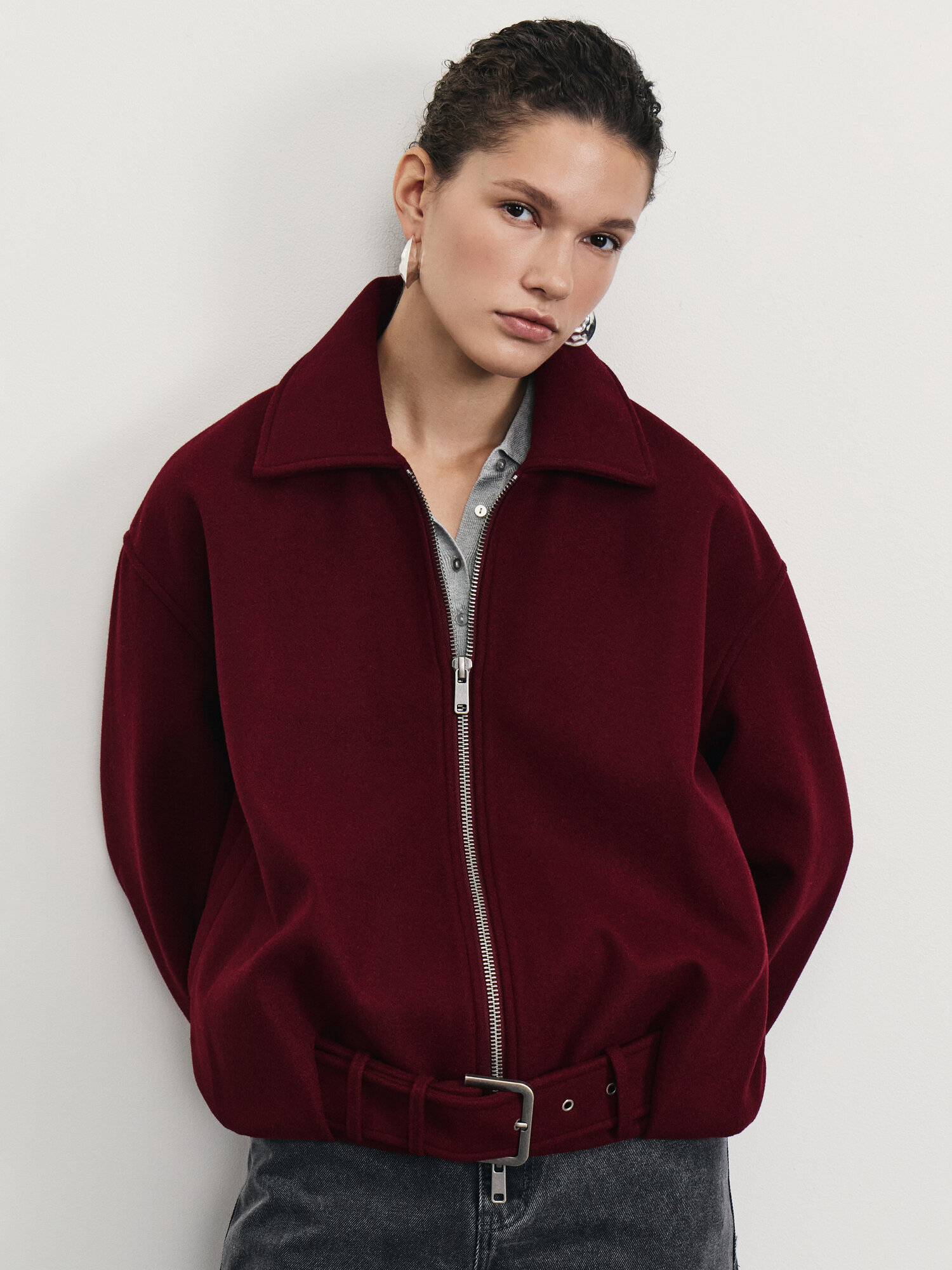 Куртка Zarina размер M (RU 46) красный