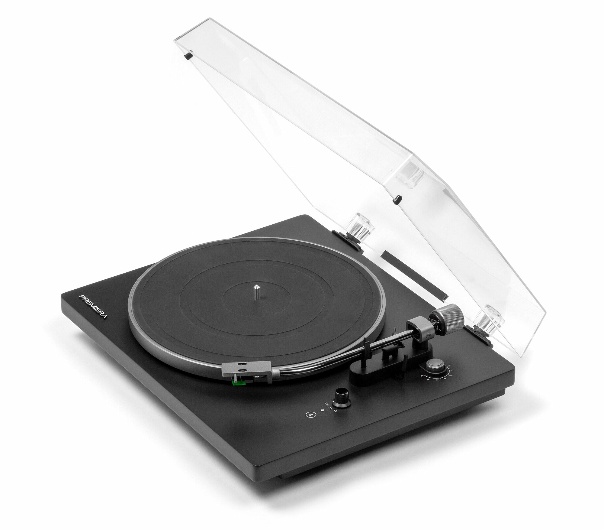 Проигрыватель Premiera DELTA Black (2025 года обновленная модель) с Bluetooth-модулем