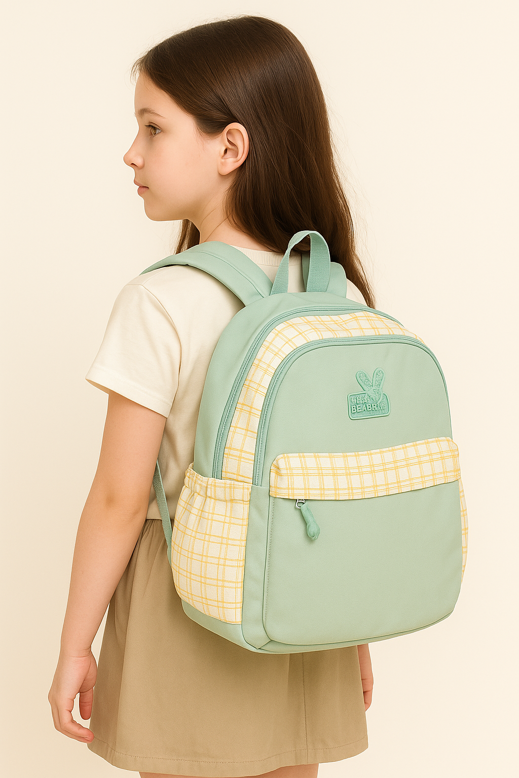 Сумка, для девочек, школьная, вместительная, компактная, из высококачественных материалов