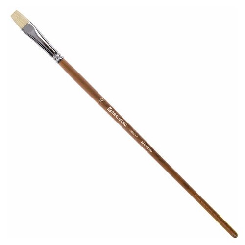 Кисть Unitype художественная профессиональная BRAUBERG. - (5 шт) кисточка brauberg classic щетина 10 плоская длинная ручка 10 5 пакет коричневый
