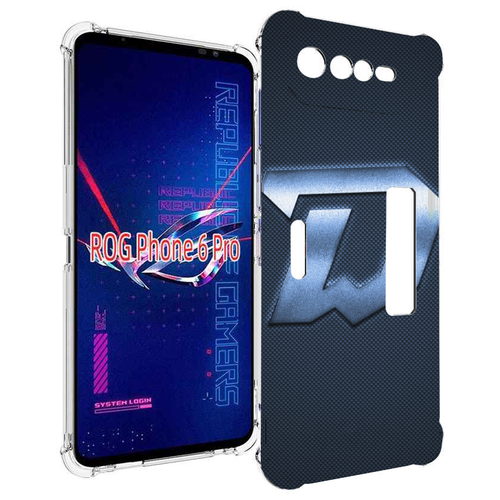 Чехол MyPads динамо минск хоккей мужской для Asus ROG Phone 6 Pro задняя-панель-накладка-бампер
