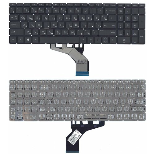 Клавиатура keyboard NSK-XN9BC для ноутбука HP 15-db000 15t-db000 15-db0000ax 15-da 15-da000 15-da0000 белая 1028₽
