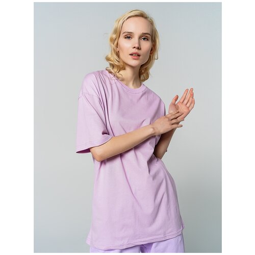 фото Футболка твое 80929 размер l, сиреневый, women