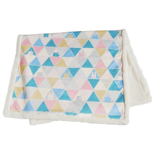 Fluffy BLUE Blanket / Плед детский 70*120