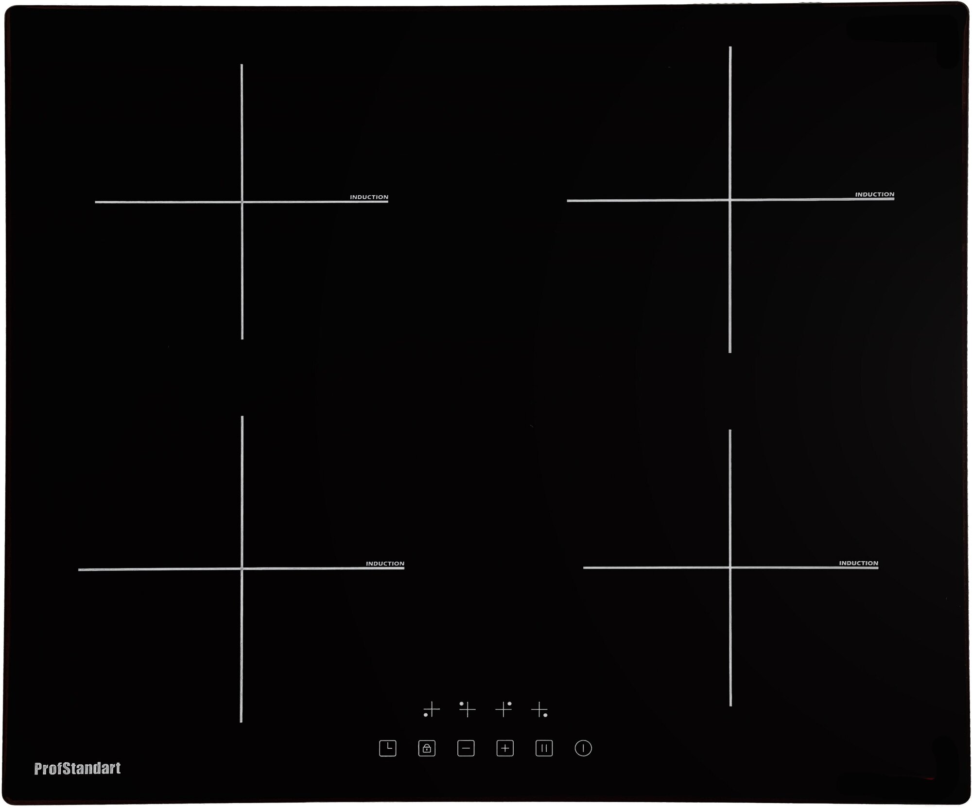 Встраиваемая варочная панель индукционная ProfStandart PI1001A черная - фотография № 2