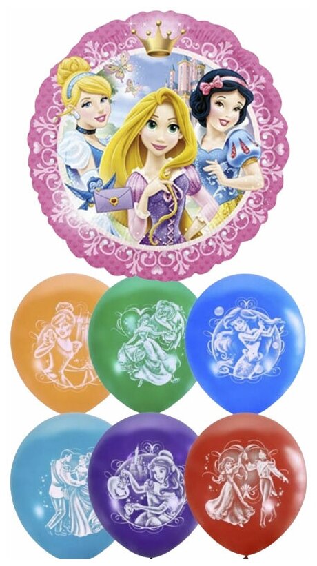 Набор воздушных шариков «Принцессы»