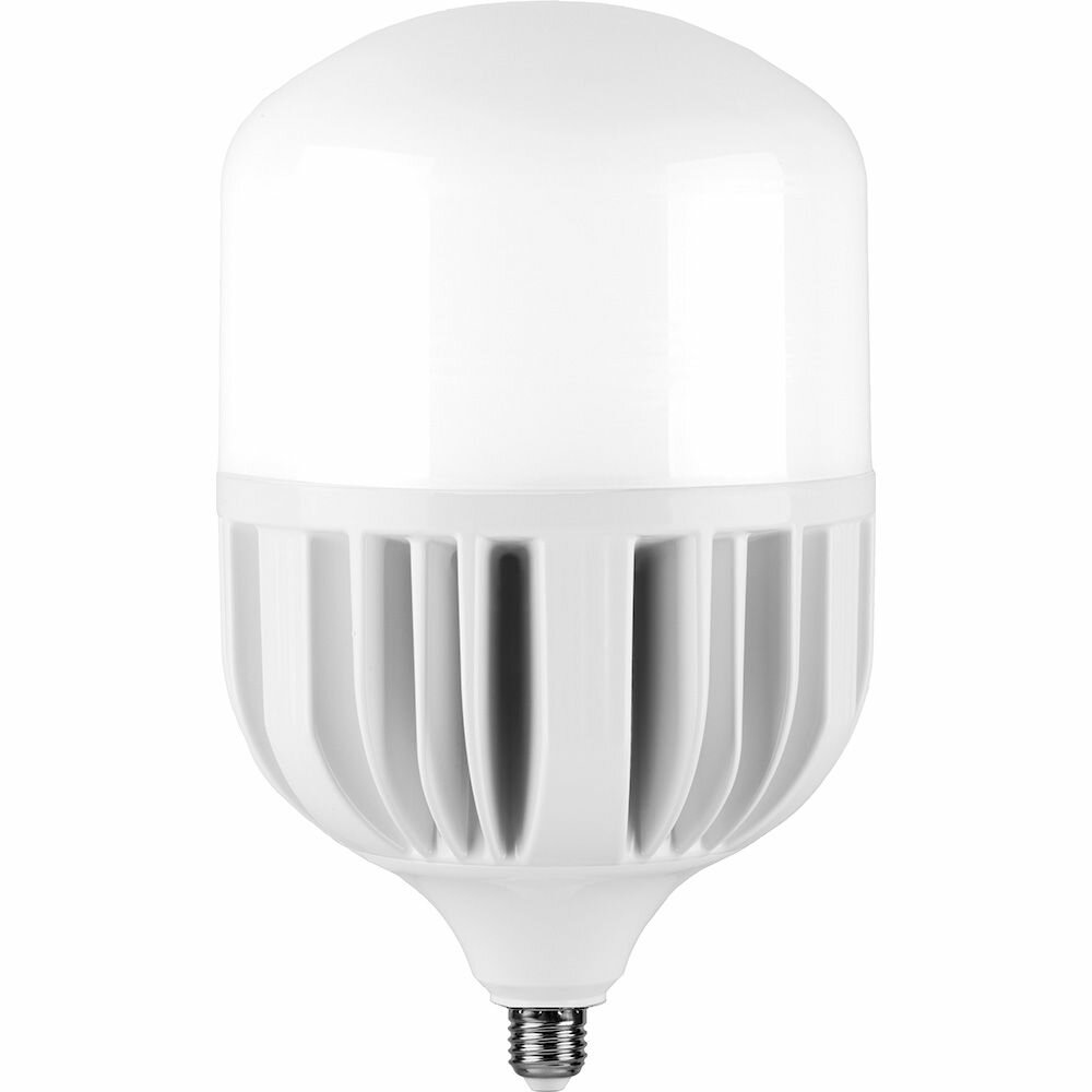 Лампа светодиодная Saffit SBHP1100 55100, E40/E27, T160, 100 Вт, 4000 К