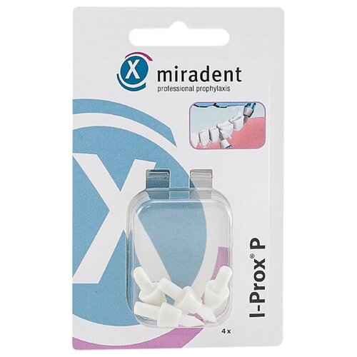 Купить Насадки Miradent I-Prox P на монопучковую щетку, 4 шт, Зубные щетки