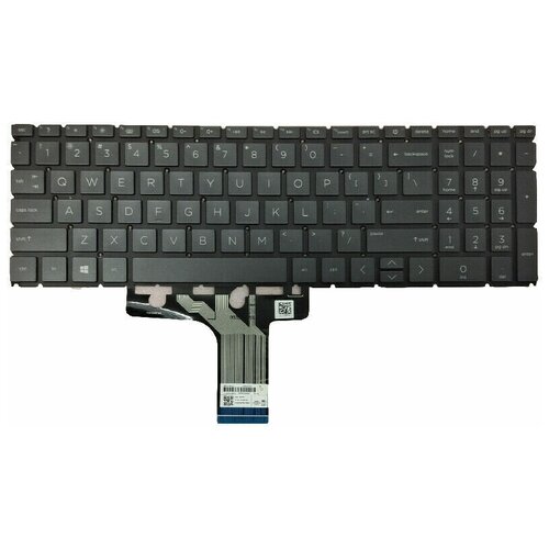 Клавиатура keyboard для ноутбука HP Pavilion 15-EG 15-EH черная 25000₽