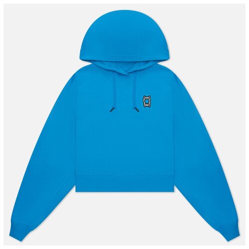 Женская толстовка Puma Pivot Cropped Basketball Hoodie голубой, Размер L