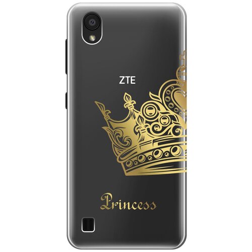 Силиконовый чехол с принтом True Princess для ZTE Blade A5 (2019) / ЗТЕ Блейд А5 2019