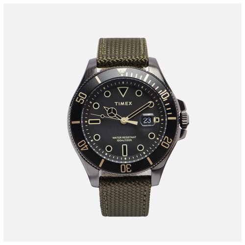 фото Наручные часы timex harborside coast оливковый , размер one size