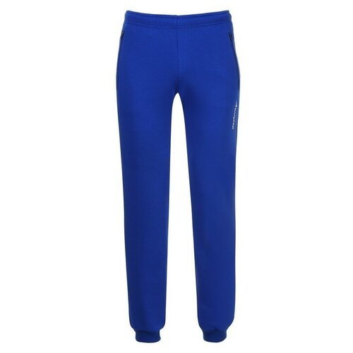 Бриджи , размер 40, синий брюки джоггеры button blue пояс на резинке манжеты размер 122 синий