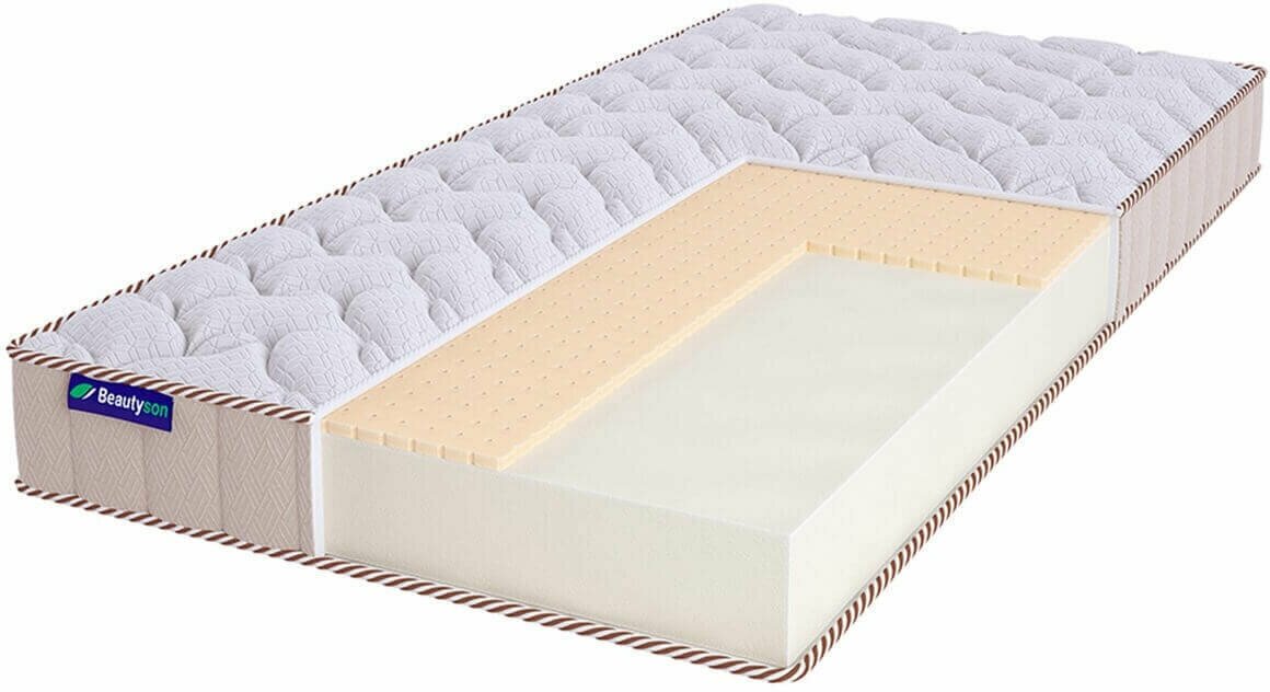 Свернутый беспружинный матрас Beautyson Roll Foam 10 Latex LUX 115х185