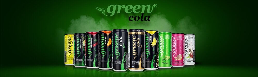 Напиток безалкогольный GREEN COLA сильногазированный с соком лимона без сахара, 0,33л - фотография № 5