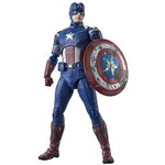 Фигурка Marvel S. H. Figuarts Avengers Captain America Avengers Assemble Edition - изображение