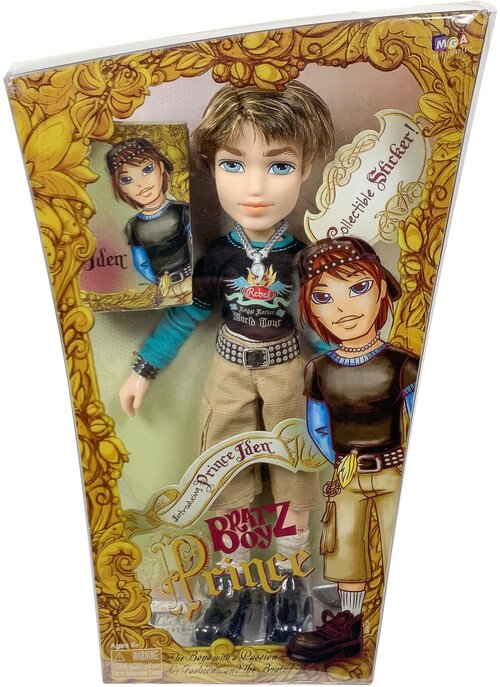 Кукла Братц принц мальчик Иден из серии Принцы и Принцессы 2006 Bratz boyz Prinz and Princess Iden