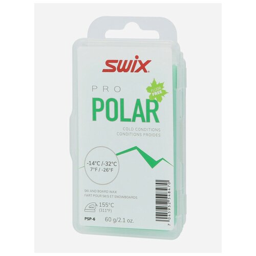 фото Парафин swix polar, 60 г -14°c/-32°c