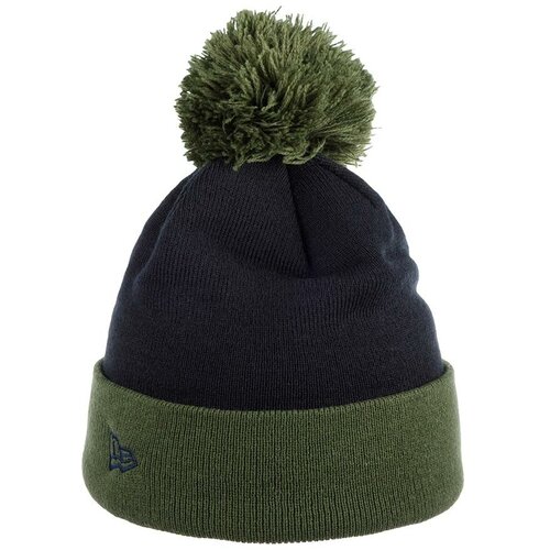 Шапка NEW ERA, размер one size, синий, зеленый шапка bauer ne team knit toque темно синий