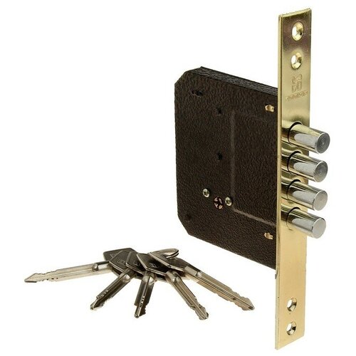 фото Замок врезной "аллюр" 189-4, под крестообразный ключ, без ручки