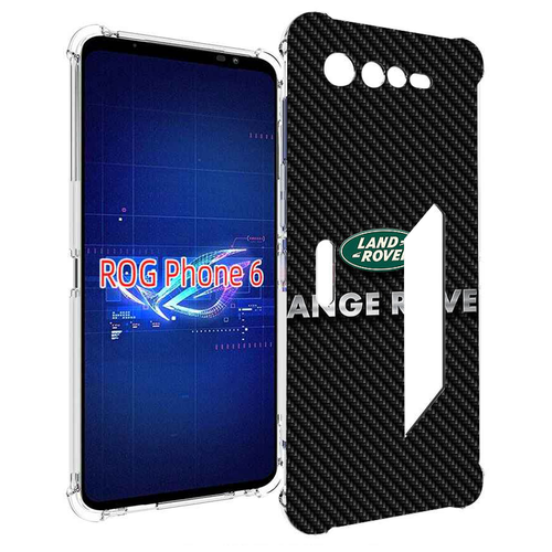 Чехол MyPads land rover ленд ровер 2 для Asus ROG Phone 6 задняя-панель-накладка-бампер