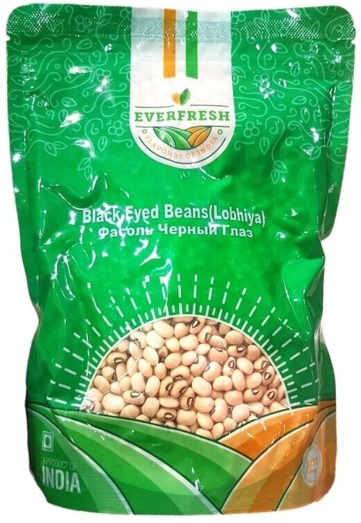 Фасоль Черный Глаз Black Eyed Beans (Lobhiya) Everfresh 500 г