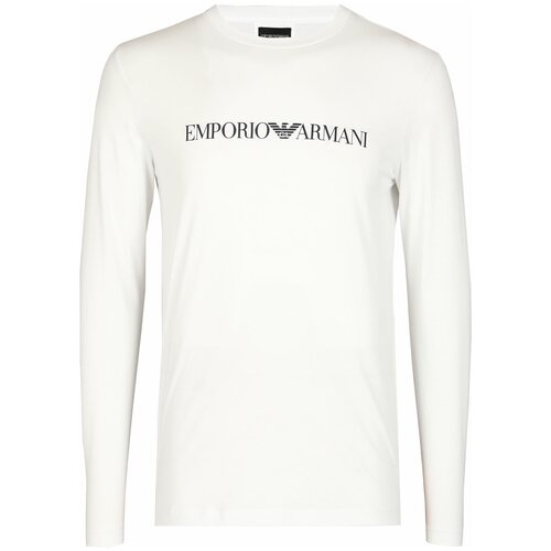 фото Футболка с длинным рукавом emporio armani белый