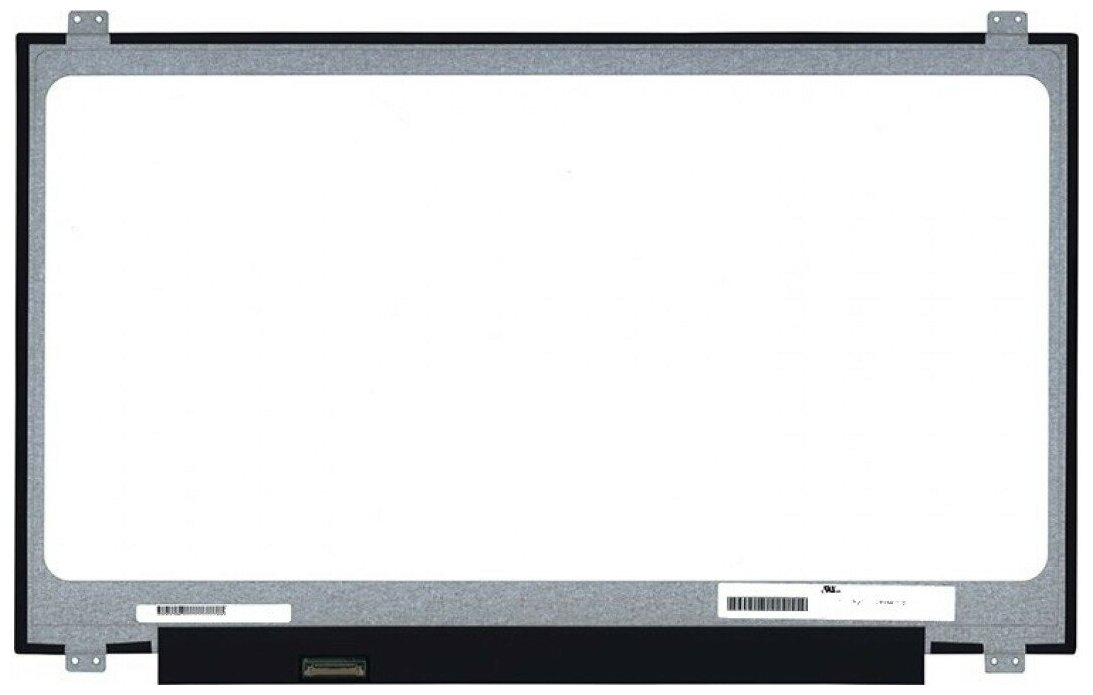 Матрица (экран) для ноутбука LP173WF4(SP)(F6), 17.3", 1920x1080, Slim (тонкая), 30-pin, светодиодная (LED), матовая