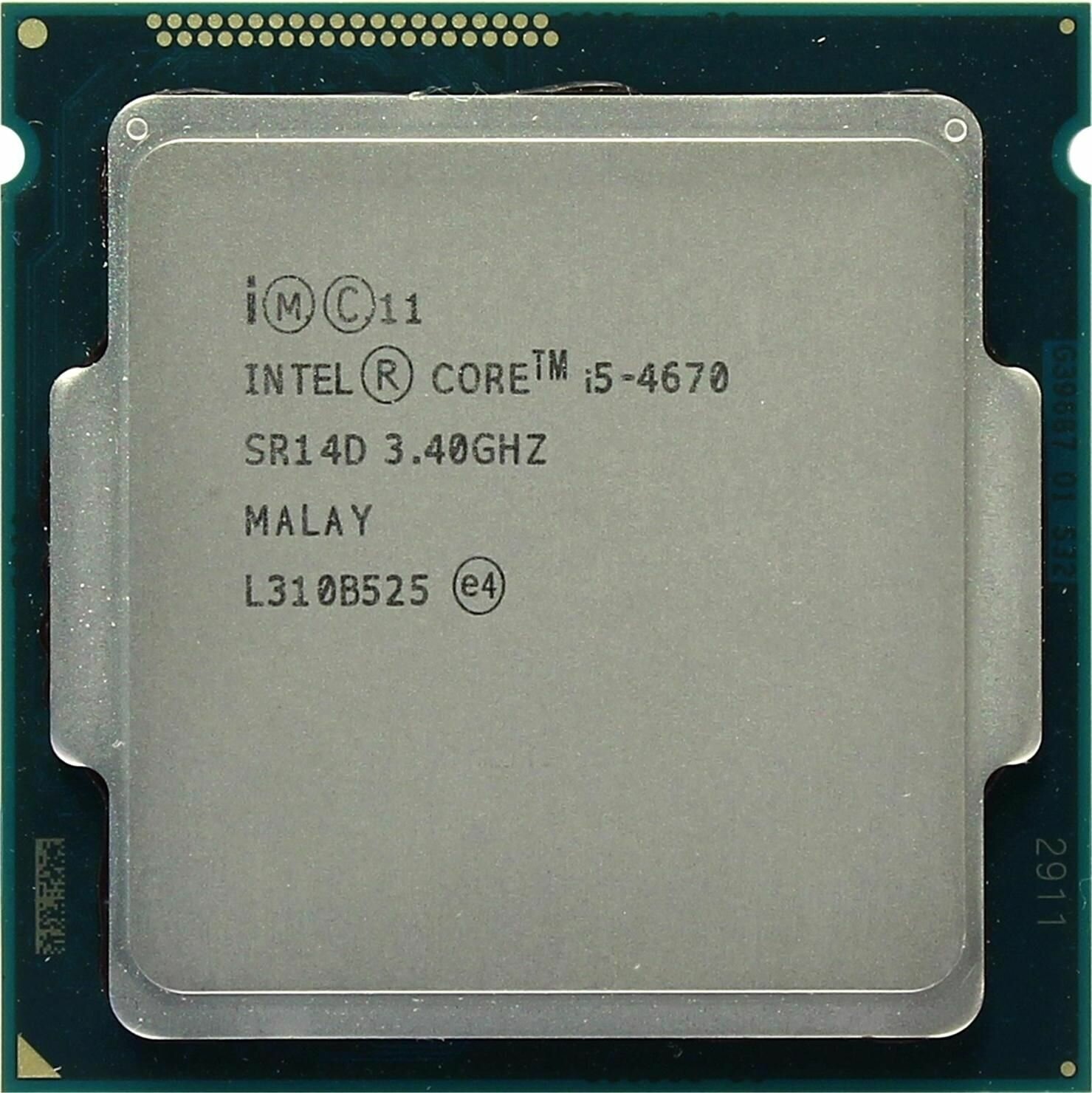 Процессор Intel Core i5-4670 LGA1150 4 x 3400 МГц