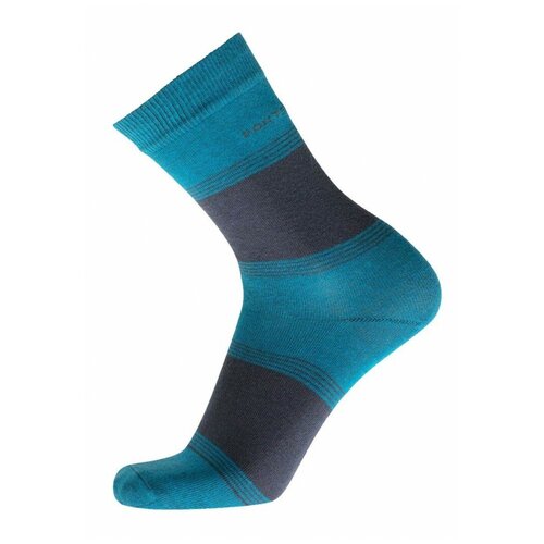 фото Мужские носки pantelemone, 1 пара, классические, быстросохнущие, износостойкие, нескользящие, воздухопроницаемые, размер 25(38-40), синий, черный