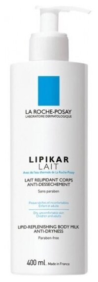 Молочко для лица и тела LA Roche-posay Lipikar для очень сухой кожи, 400мл