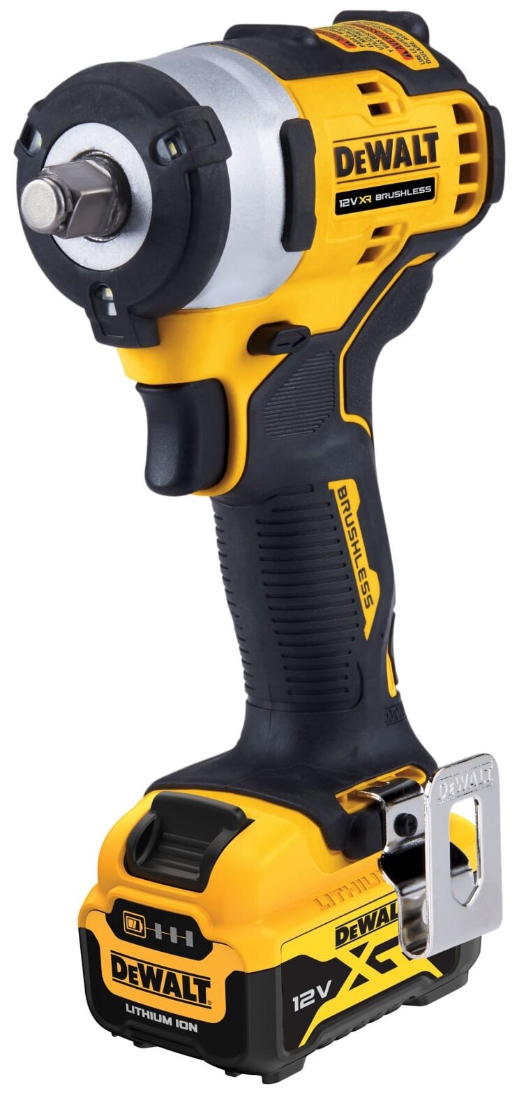 Импульсный гайковерт DeWALT DCF901P1 XTREME Subcompact, 5 Ач, 12В