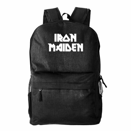 фото Рюкзак текстильный, молодежный "iron maiden" rextex