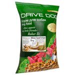 DRIVE DOG Mini beef tripe полнорационный сухой корм для собак мелких пород говяжий рубец с индейкой 5 кг - изображение