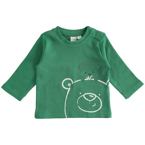 Лонгслив для малышей iDO, размер 9, цвет зеленый