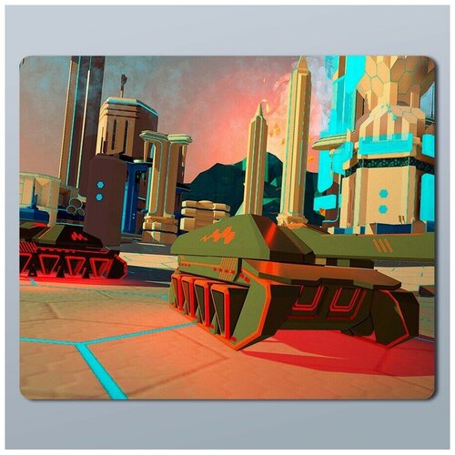 Коврик для мыши с принтом игры VR Battlezone - 1256 коврик для мыши с принтом игра vr troopers 9985