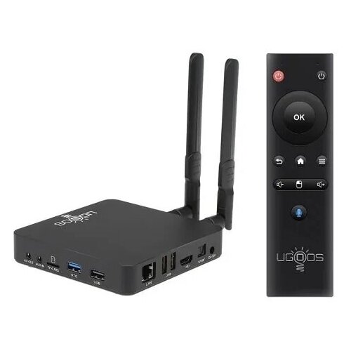 IPTV приставка Ugoos AM6B Plus 4/32Gb (WiFi-6) c Bluetooth пультом